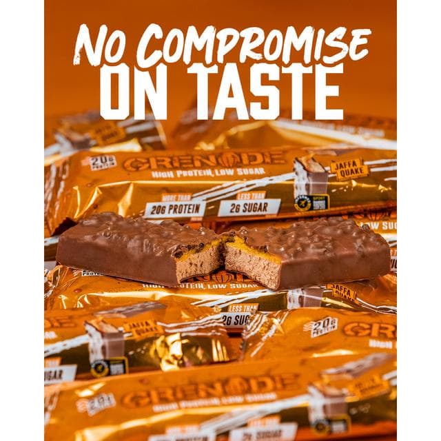 Grenade Jaffa Quake Chocolate Orange Flavour 60g - gallery image 4