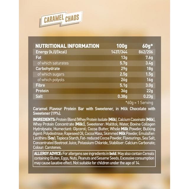Grenade Caramel Chaos Caramel Flavour 60g - gallery image 5