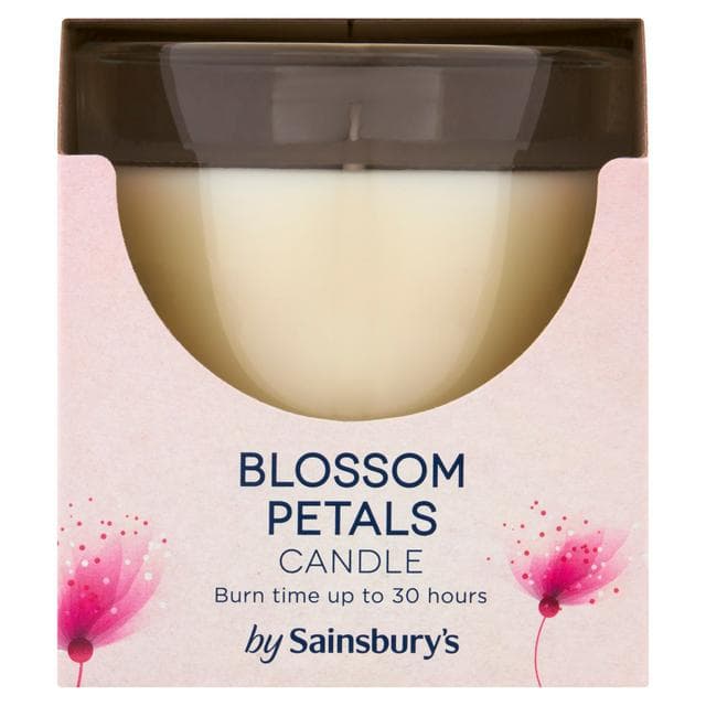 Sainsbury's Blossom Petals Candle 120g - gallery image 1