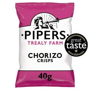 Pipers Trealy Farm Chorizo Crisps 40g