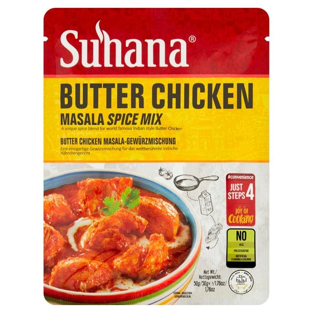 Suhana Butter Chicken Masala Spice Mix 50g - gallery image 1