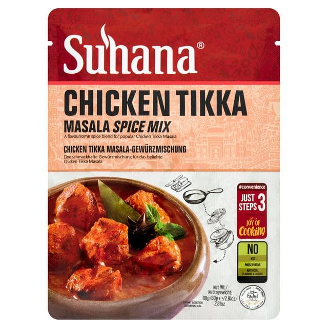 Suhana Chicken Tikka Masala Spice Mix 80g - gallery image 1