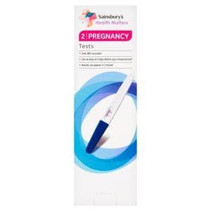 Sainsbury's 2 x Health Pregnancy Test