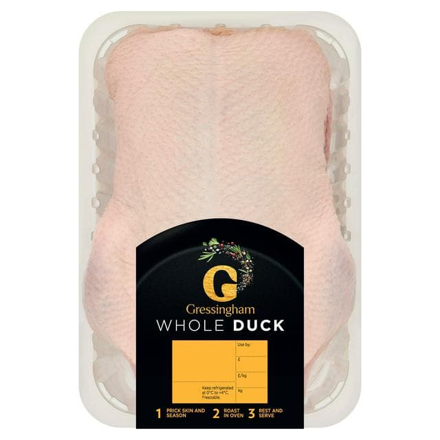 Gressingham Deliciously Simple Whole Duck 1.8kg - gallery image 1