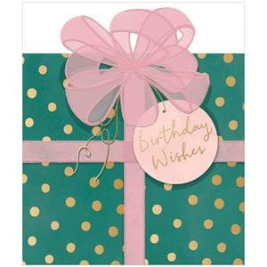 Sainsbury’s Die Cut Birthday Present Greeting Card Design