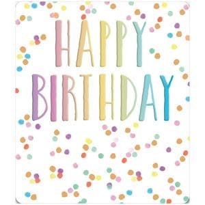 Sainsbury’s Dotty Happy Birthday Greeting Card Design