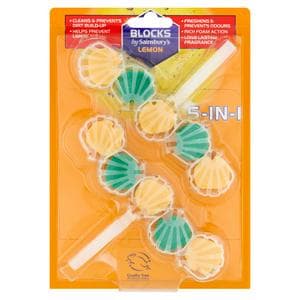 Sainsbury's Lemon Rim Blocks 2x50g