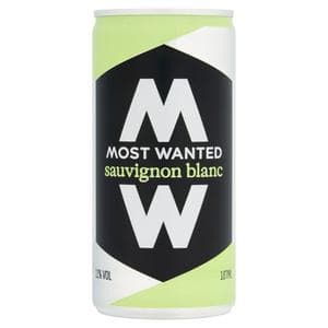 Most Wanted Sauvignon Blanc White Wine Can 18.7cl