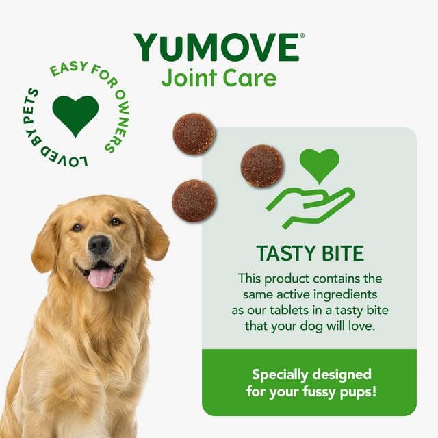 Yumove Joint Care Daily Tasty Bites For Adult Dogs x60 150g - gallery image 3