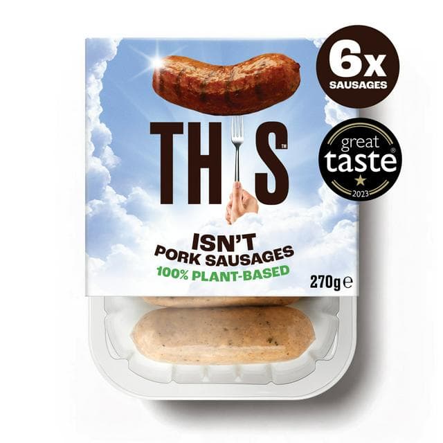 This Isn't Pork Plant Based Sausages 270g - gallery image 1