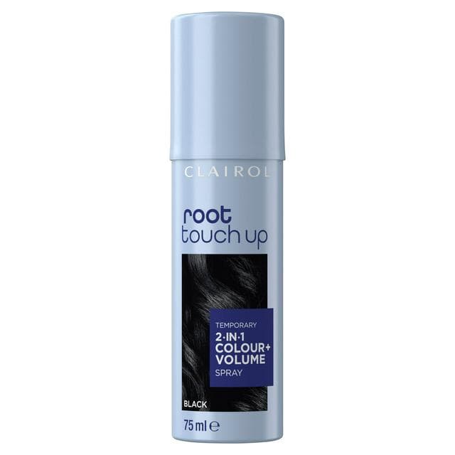 Clairol Root Touch-Up 75ml 2 in 1 Black Temporary Spray - gallery image 1