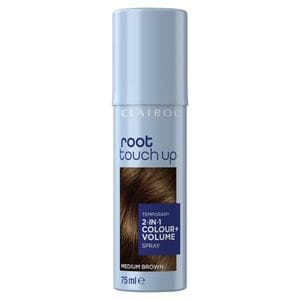 Clairol Root Touch-Up 75ml 2 in 1 Medium Brown Temporary Spray