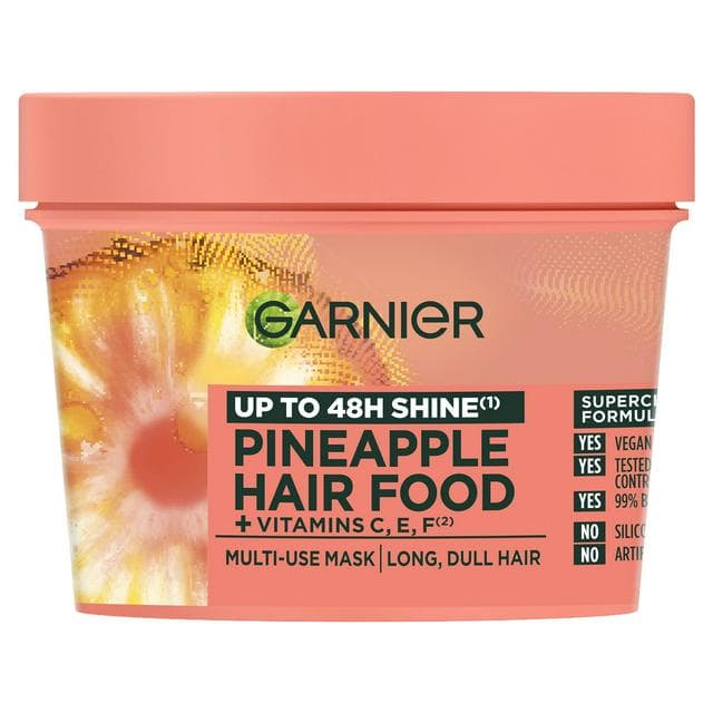 Garnier Ultimate Blends Glowing Lengths Pineapple & Amla Hair Food 3 in 1 Hair Mask Treatment 400ml - gallery image 1