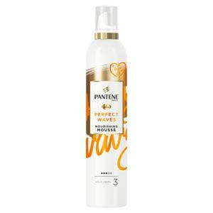 Pantene Pro-V Perfect Waves Nourishing & Heat Protection Hair Mousse with Argan Oil 200ml