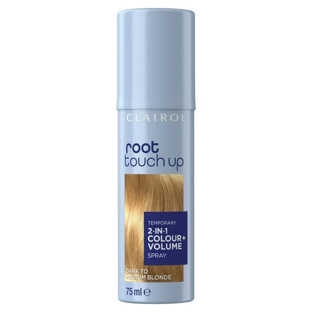 Clairol Root Touch-Up 75ml 2 in 1 Dark to Medium Blonde Temporary Spray - gallery image 1
