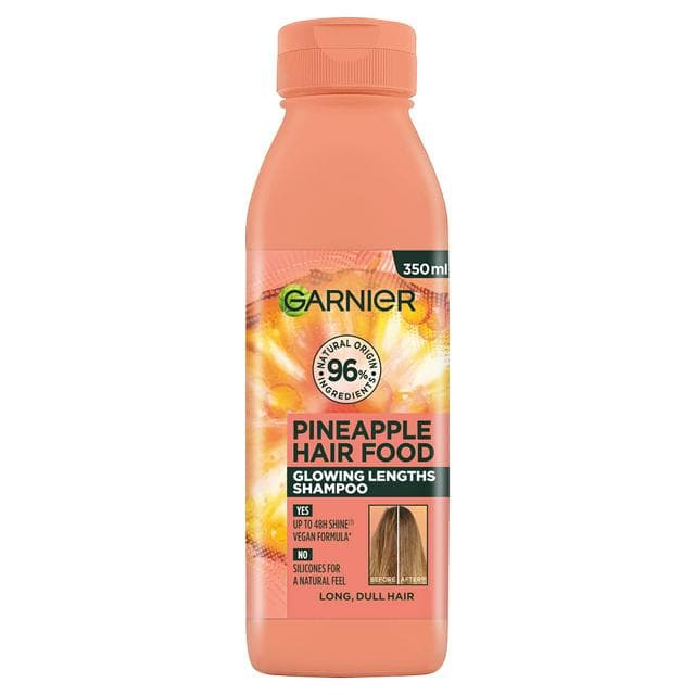 Garnier Ultimate Blends Glowing Lengths Pineapple & Amla Hair Food Shampoo for Long Dull Hair 350ml - gallery image 1