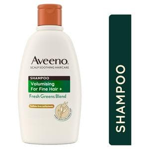 Aveeno Volumising Fresh Greens Scalp Soothing Fine Hair Shampoo 300ml