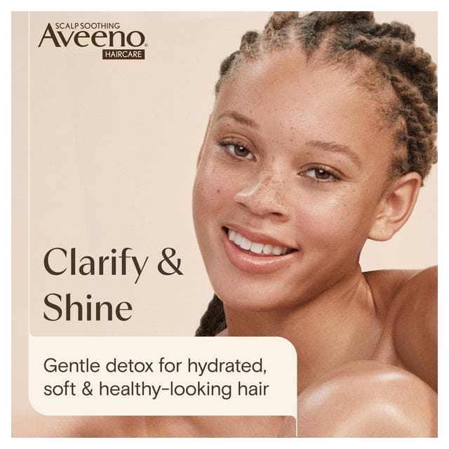 Aveeno Clarify & Shine Apple Cider Vinegar Soothing Shampoo 300ml - gallery image 2