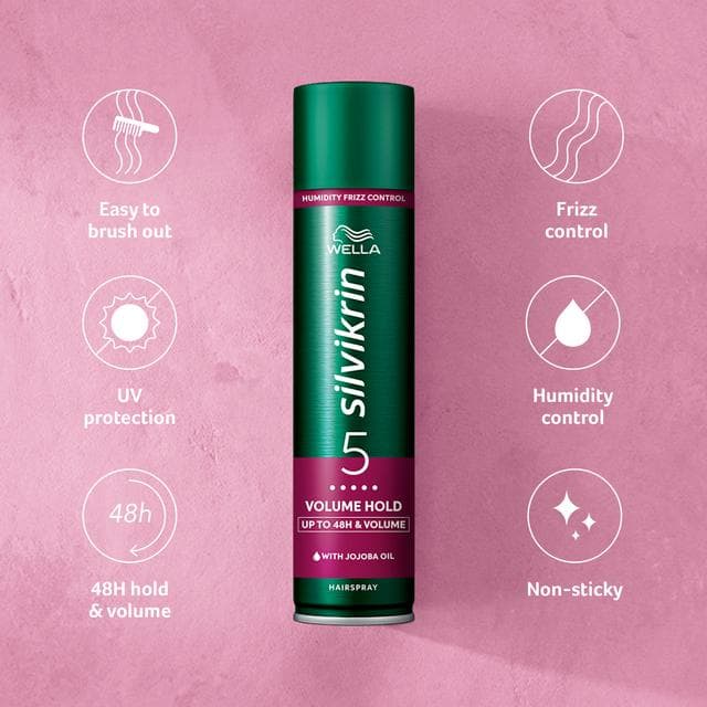 Wella Silvikrin Voluminous Hold Hairspray 400ml - gallery image 2