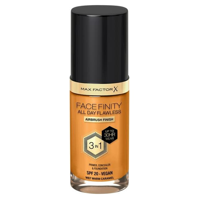 Max Factor All Day Flawless 87 Warm Caramel Foundation 30ml - gallery image 1