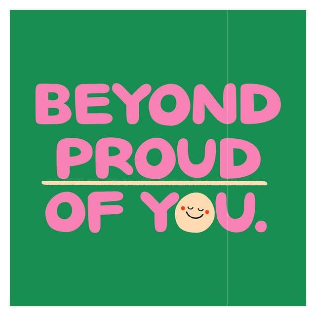 Sainsbury's Beyond Proud Of You Congratulations Greeting Card - gallery image 1