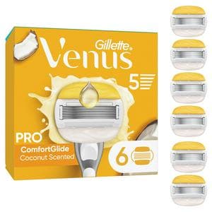 Venus Comfortglide Coconut plus Olay Razor Blades x6