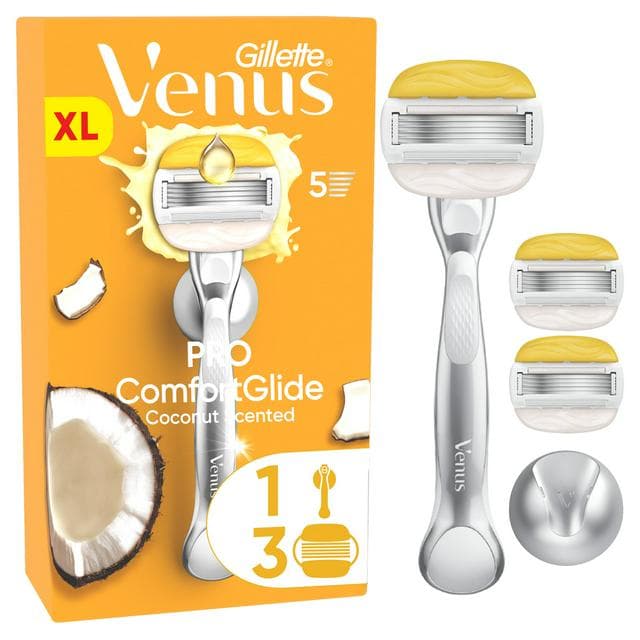 Venus Comfortglide Coconut plus Olay Razor Blades x3 - gallery image 1