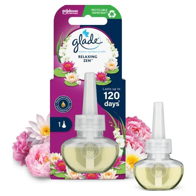 Glade Scented Oil Plug In Refill Air Freshener Relaxing Zen 20ml - gallery image 1