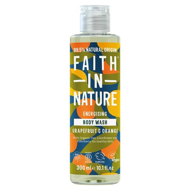 Faith in Nature Grapefruit & Orange Body Wash 300ml - gallery image 1
