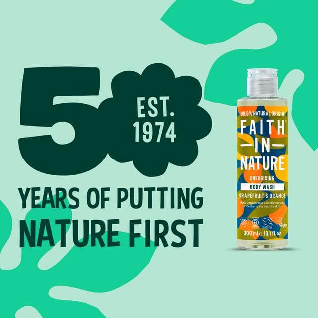 Faith in Nature Grapefruit & Orange Body Wash 300ml - gallery image 3