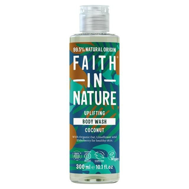Faith in Nature 300ml Coconut Body Wash - gallery image 1