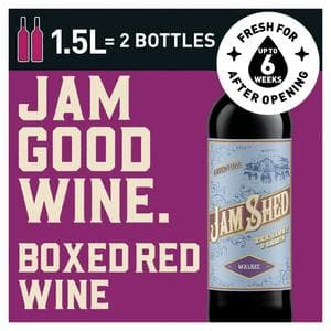 Jam Shed Malbec Red Boxed Wine 150cl