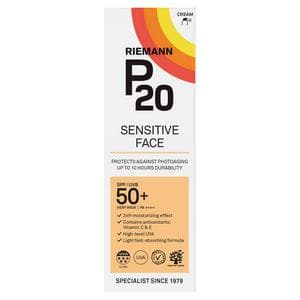 Riemann P20 Cream Sensitive Face SPF UVB 50+ 50g