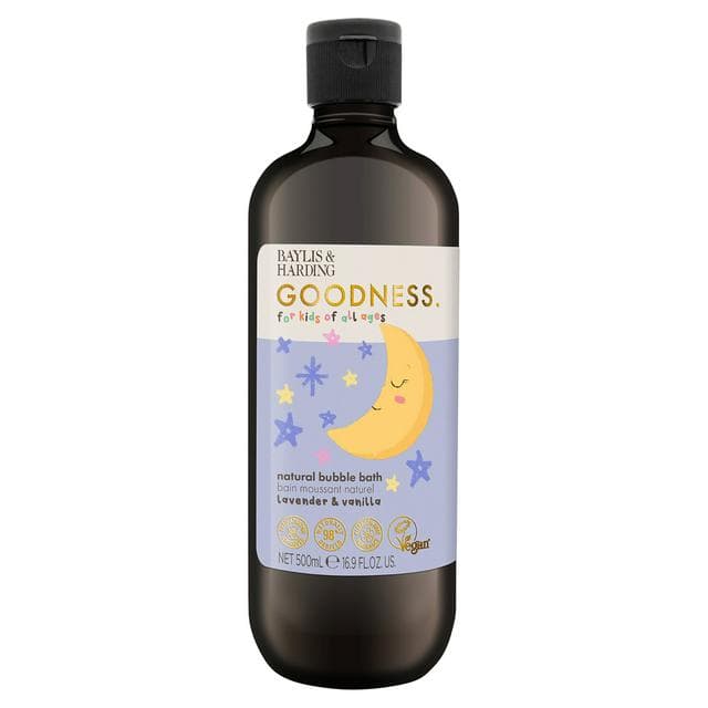 Baylis & Harding Goodness Kids Lavender & Chamomile Bubble Bath 500ml - gallery image 1