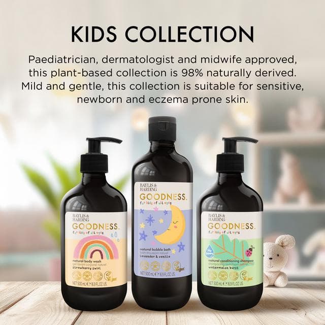 Baylis & Harding Goodness Kids Lavender & Chamomile Bubble Bath 500ml - gallery image 4