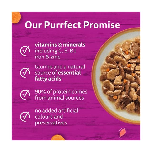 Whiskas 1+ Country Collection Mix in Gravy Adult Wet Cat Food Pouch 12 x 85g - gallery image 2