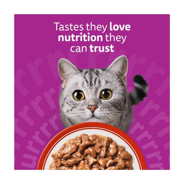 Whiskas 1+ Meaty Meals Pouches in Gravy Adult Wet Cat Food 12 x 85g - gallery image 6