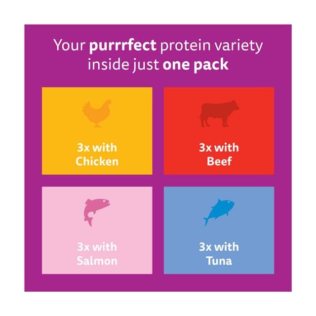 Whiskas 7+ Mixed Menu in Gravy Senior Wet Cat Food Pouches 12 x 85g - gallery image 5