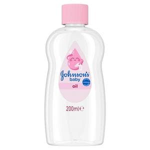 Johnson's Baby Oil Baby Skin Moisturiser & Dryness Protection 200ml