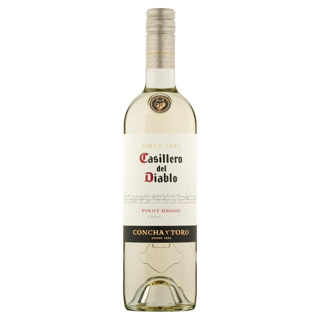 Casillero del Diablo Pinot Grigio White Wine Chile 75cl - gallery image 1