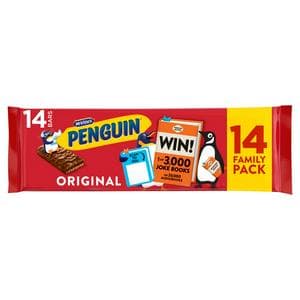 McVitie's Penguin Original Biscuit Bars 14 x 24.6g