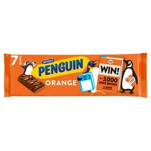 McVitie's Penguin Orange Biscuit Bar 7 x 24.6g