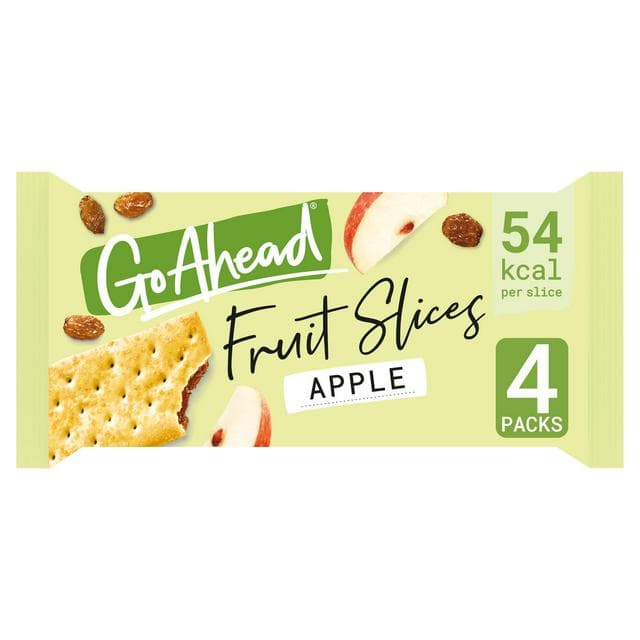 Go Ahead Apple Crispy Fruit Slices Snack Bars Multipack 4x43.6g - gallery image 1