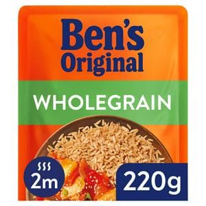 Ben's Original Classic Wholegrain Microwave Rice 220g