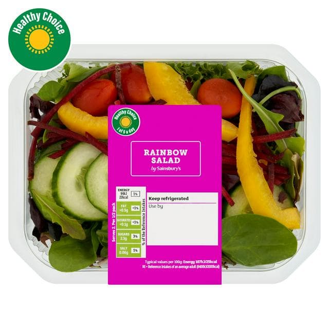 Sainsbury's Rainbow Salad Bowl 175g - gallery image 1