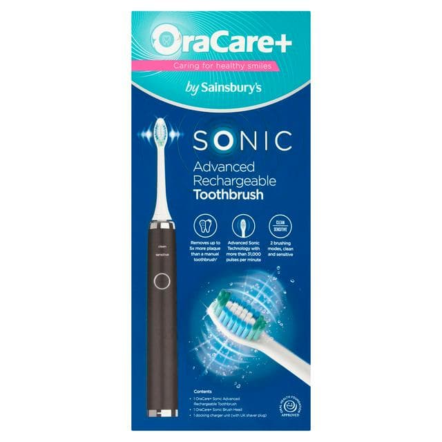 Sainsbury's Sonic Advanced Rechargeable Toothbrush - gallery image 1