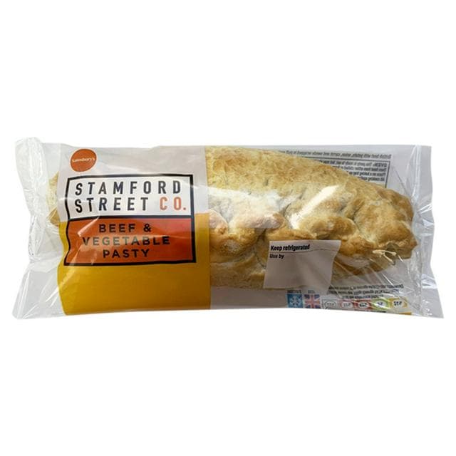 Stamford Street Co. Beef & Vegetable Pasty 200g - gallery image 1