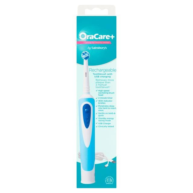 Sainsbury's Rechargeable Toothbrush with USB Charging - gallery image 1