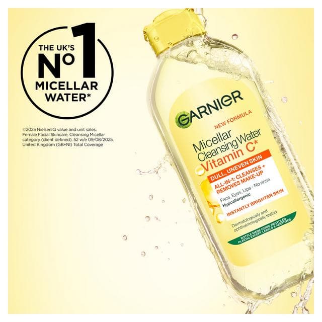 Garnier Vitamin C Micellar Water Makeup Remover 700ml - gallery image 2