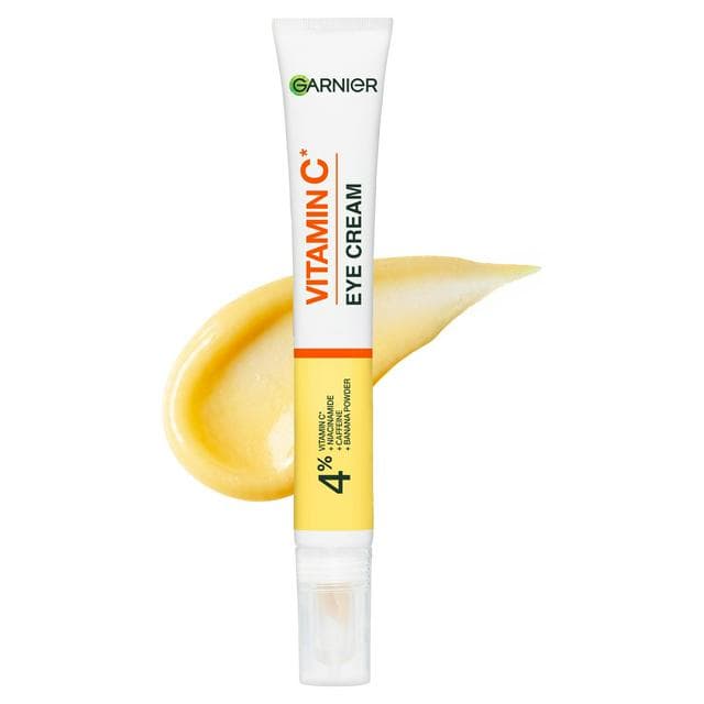 Garnier Brightening 4% Vitamin C Skincare Niacinamide Caffeine & Banana Powder Eye Cream 15ml - gallery image 1